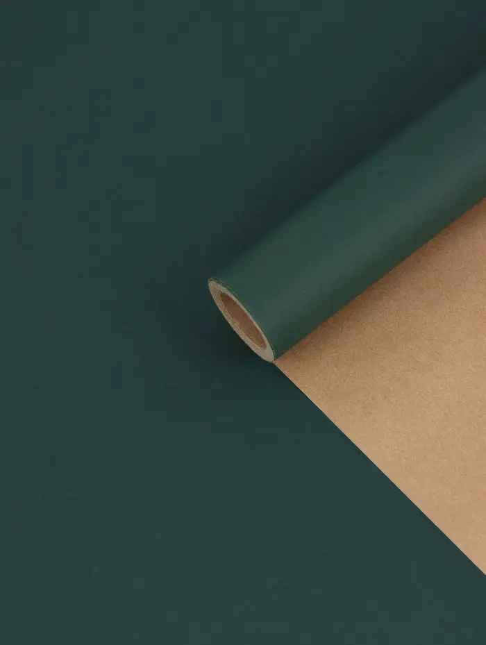 Бумага упаковочная крафт, "МИКС №1", 3 цвета, 0.68&times;5&plusmn;5% м, 70 г