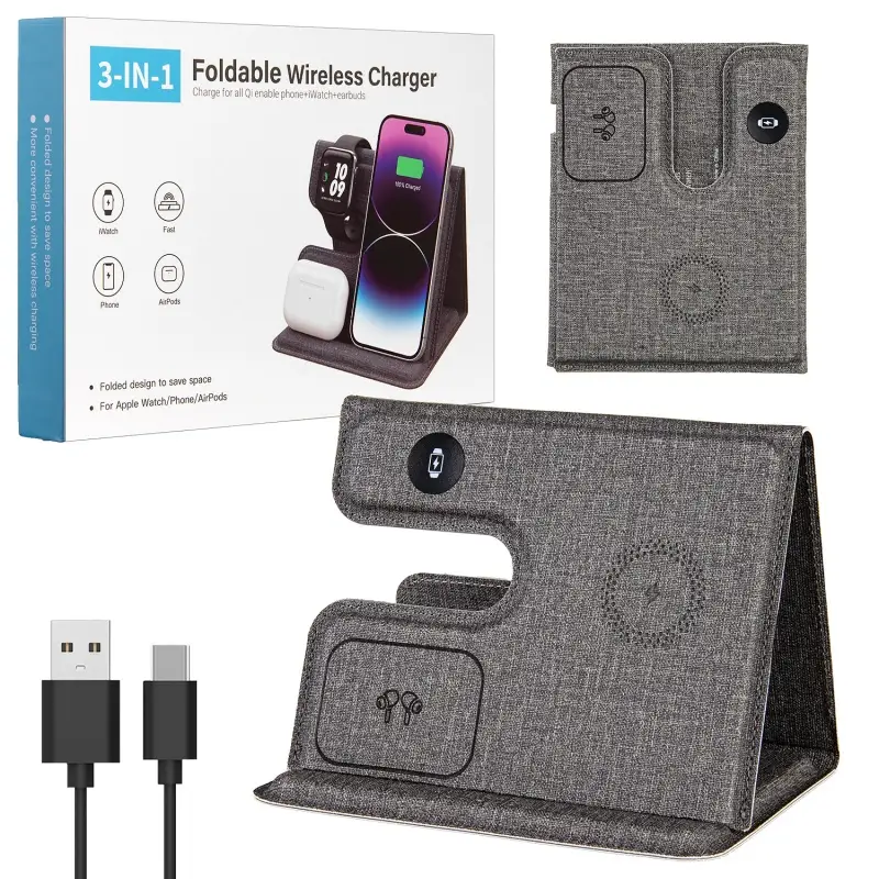 Беспроводное зарядное устройство 3 в 1 17Air