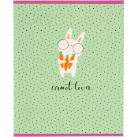 Тетрадь общая А5 48л с полями, клетка, микс в ассортименте, 40шт/уп