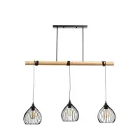 Люстра &laquo;Арландо&raquo; 3хЕ27 40 Вт черный 60&times;20&times;20-200 см