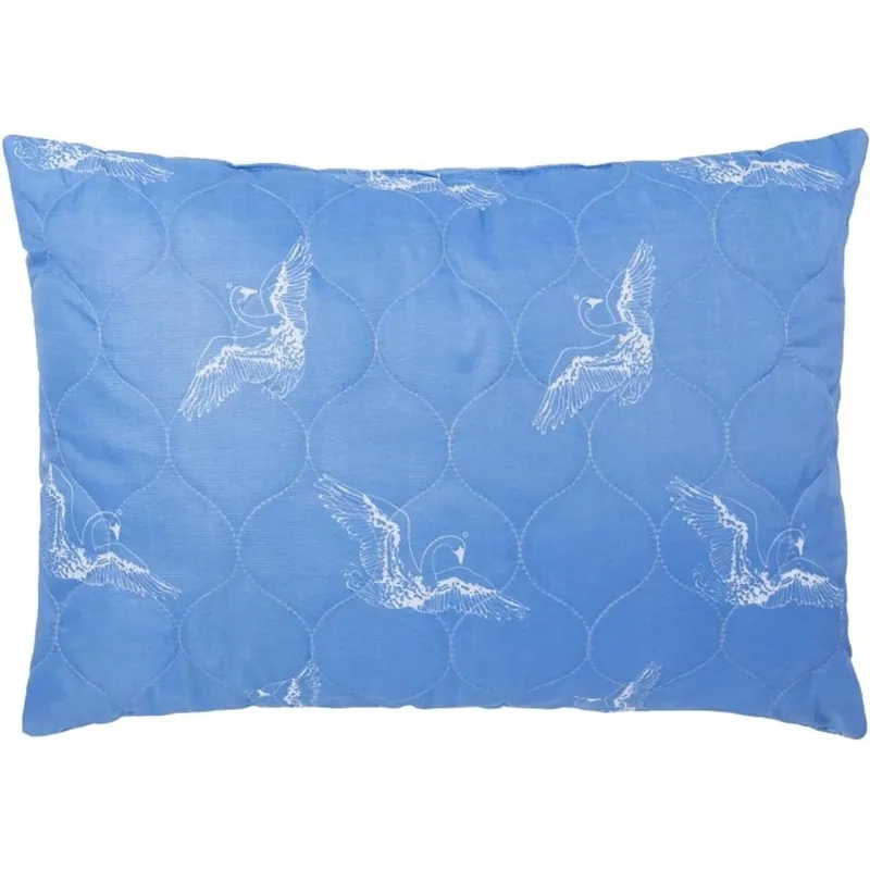 Подушка Лебяжий пух Полезные 50х70,полиэфир.волок./полиэс. в скрутке,258/1