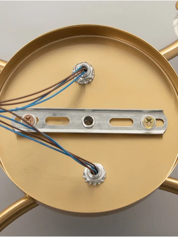 Люстра &laquo;Рико&raquo; 4&times;40 Вт Е27 бронза 46&times;40&times;18 см