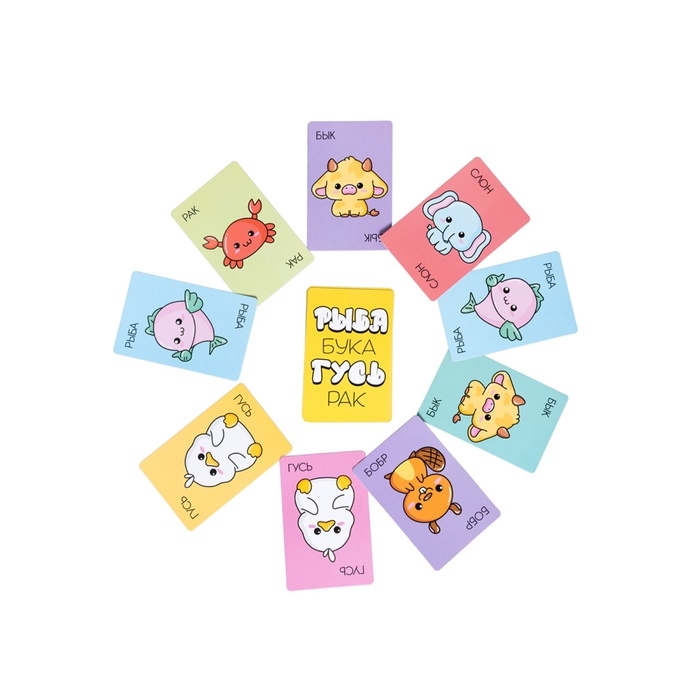 Игра настольная Игра настольная "Рыба, Бука, Гусь, Рак" Актив time 05736