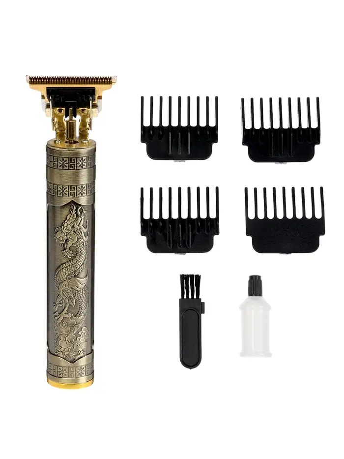 Машинка для стрижки LTRI-28, 300 мАч, 4 насадки, USB