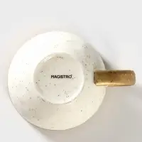 Кружка Magistro Poursephona, 250 мл, фарфор, белая