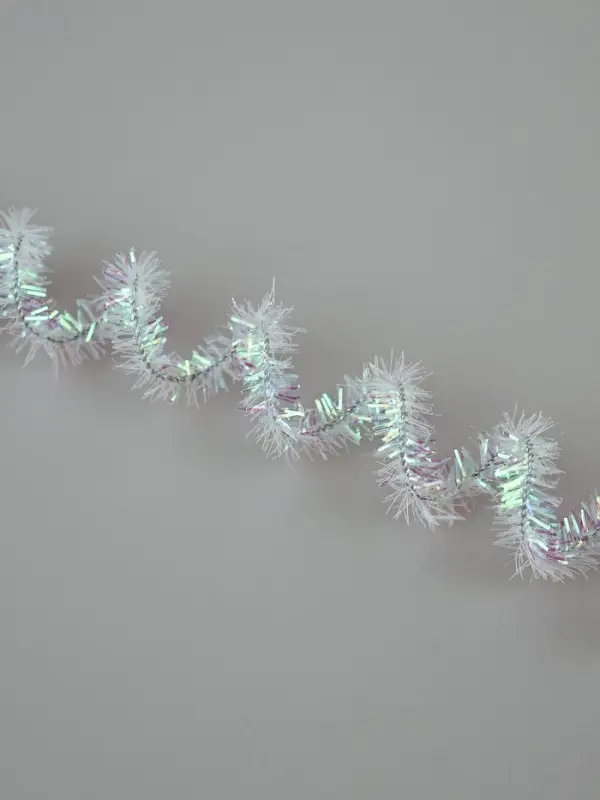 Синельная проволока &laquo;Блеск&raquo;, набор 50 шт., перламутровая, 30 см