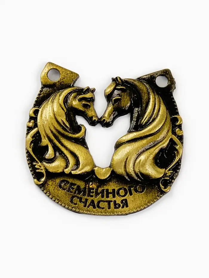 Подкова "Новогодняя", 3.5 см, микс 4 шт.