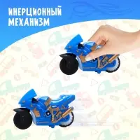 Мотоцикл инерционный «Байкер», МИКС