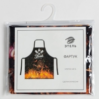 Фартук "Этель" Steak Master 73х71 см, 100% хлопок, саржа 190 гр/м2