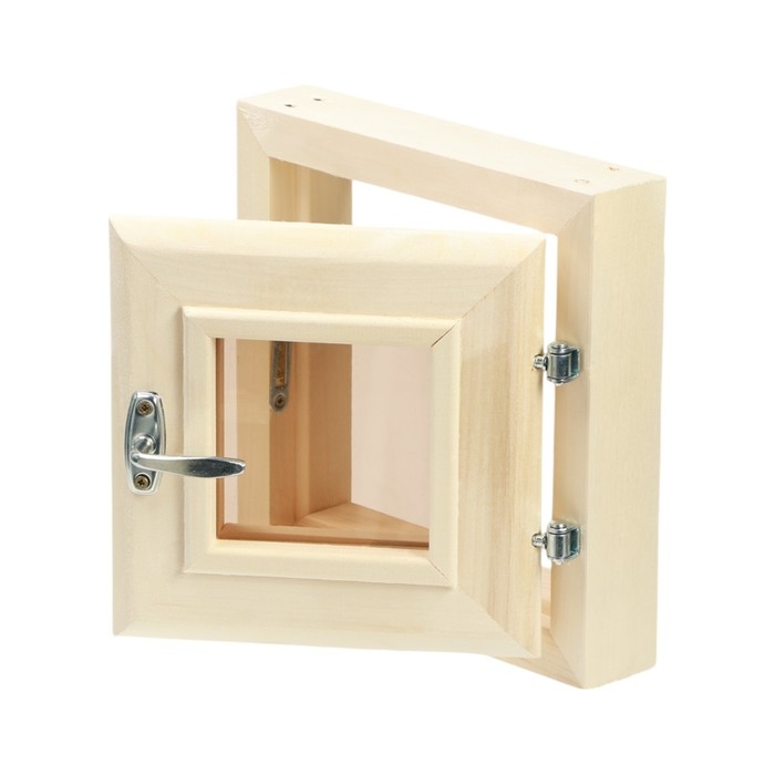 Окно, 30×30см, двойное стекло ЛИПА, бронза Окно, 30×30см, двойное стекло ЛИПА, бронза