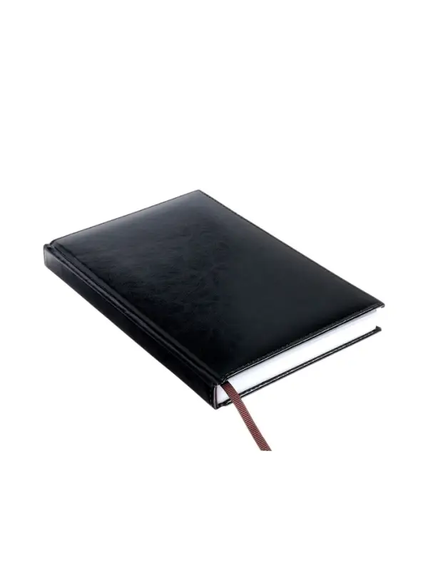 Ежедневник недатир А5 160л Небраска черный