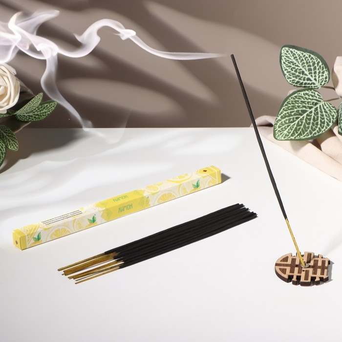 Благовония Благовония "Дыхание природы Лимон", 8 палочек