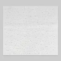 Стразы термоклеевые, на листе 30&times;35 см, серебряные