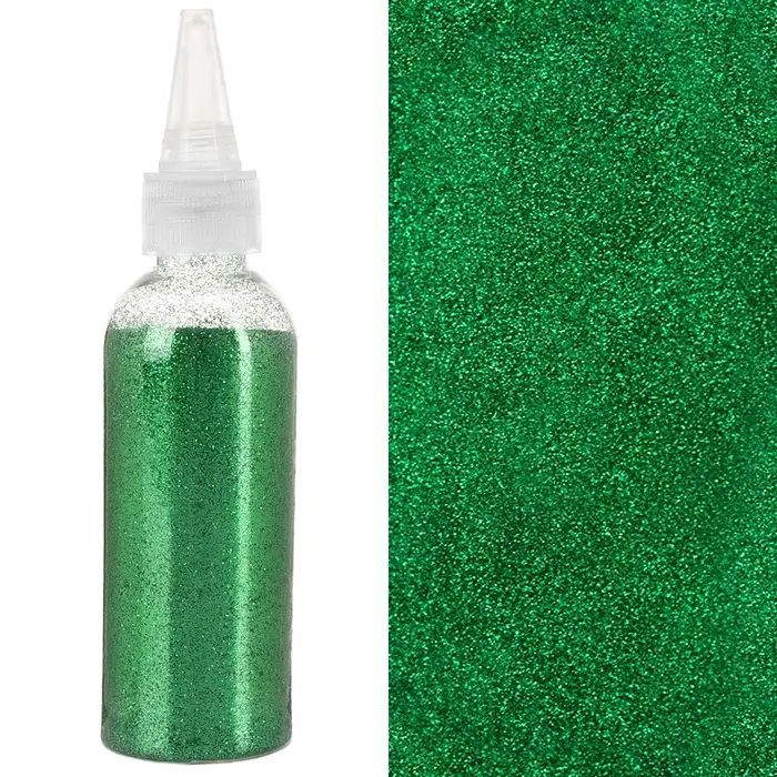 Глиттер Зеленый, 80 г.