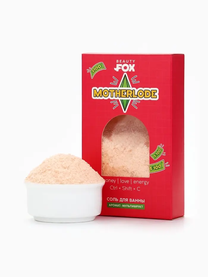 Beauty Fox Соль для ванны Money Love Energy, 200 г