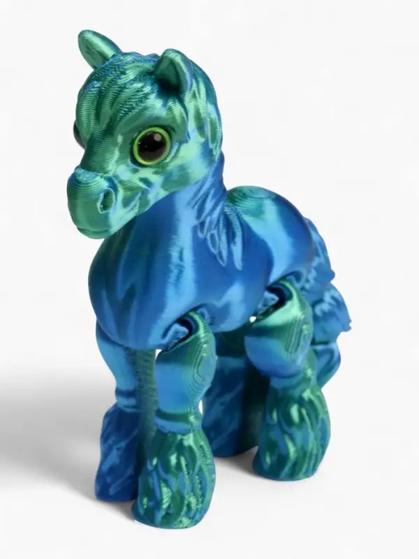 3Д - печатная игрушка &laquo;Лошадка&raquo;, подвижная, цвет МИКС