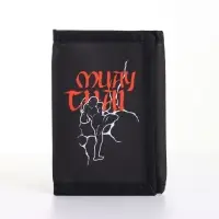 Кошелёк детский &laquo;Муай Тай&raquo;, на липучке, Выбражулька, чёрный