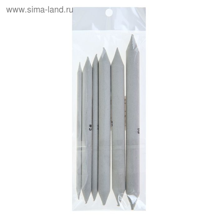 Набор инструментов для растушёвки, 6 предметов