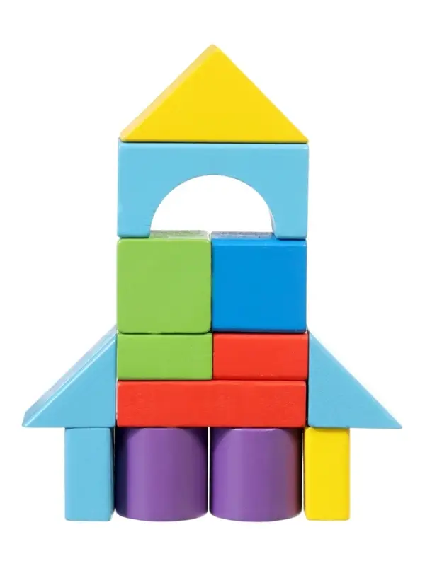 Кубики детские деревянные 27 деталей Кубики детские деревянные 27 деталей