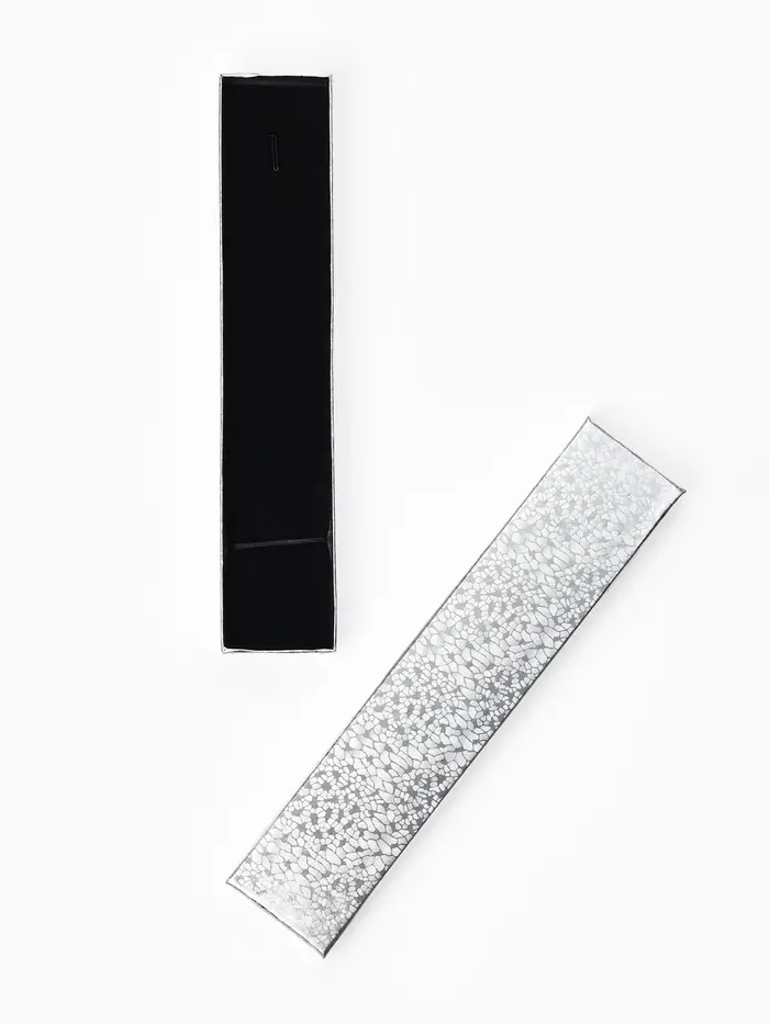 Набор коробочек подарочных 6 шт. под браслет, часы &laquo;Драгоценность&raquo;, 21&times;4.5 см, цвет серебро