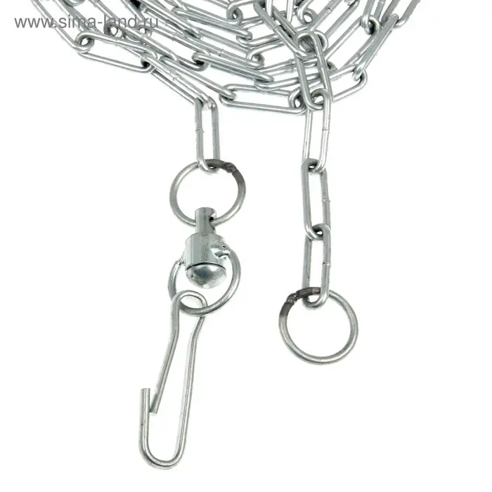 Цепь привязочная с длинным звеном, 26&times;3 мм, длина 3 м