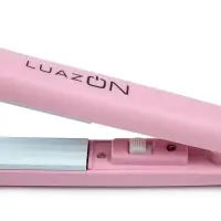 Щипцы-гофре Luazon LW-26, мини, 25 Вт, керамическое покрытие, 65&times;15 мм, до 160 &deg;C, розовые