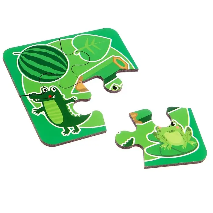 Пазлы из дерева Десятое Королевство &laquo;Мои первые пазлы. Цвета&raquo; 48 элементов