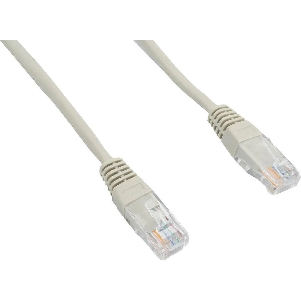 Патч-корд A1, A1-LCU5E-5M, 5 м., U/UTP, 5e, CCA, серый