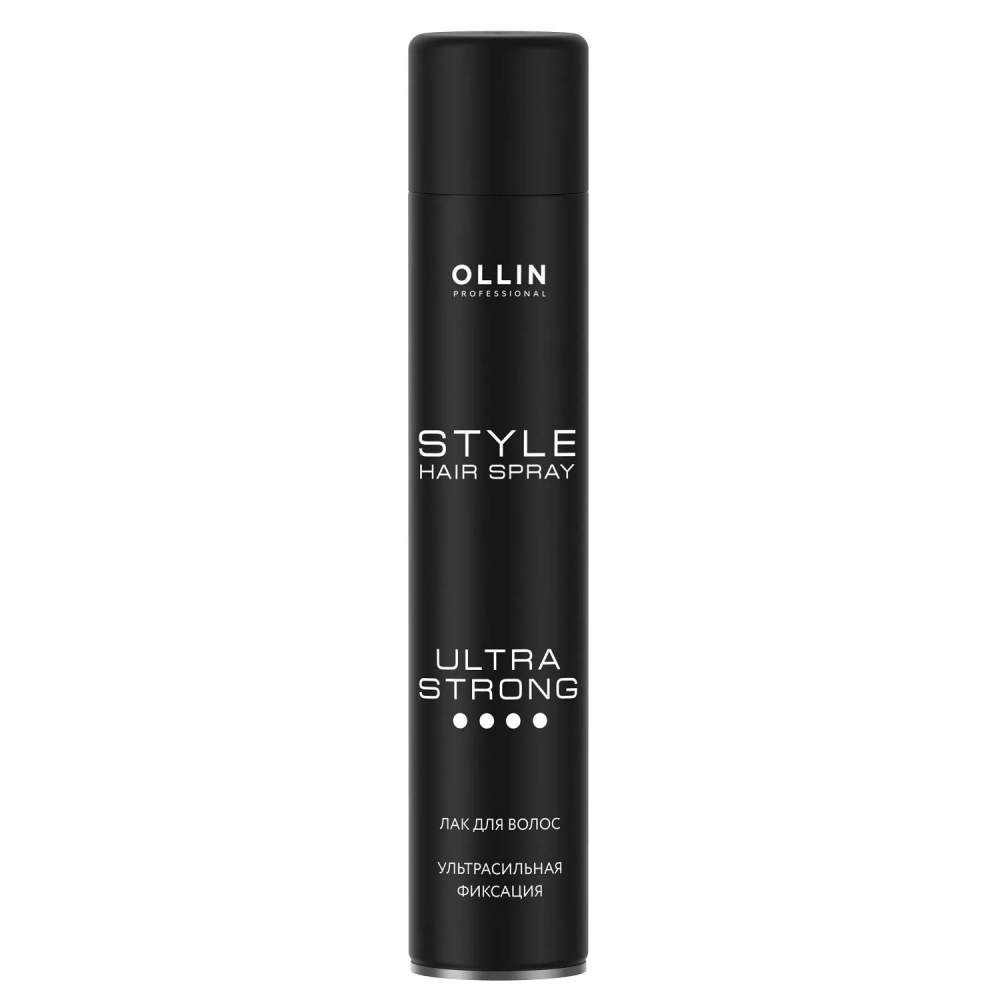 Лак для волос OLLIN PROFESSIONAL ультрасильной фиксации 500мл
