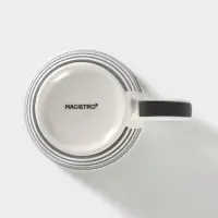 Набор кружек фарфоровых Magistro &laquo;Сильвер&raquo;, 4 предмета: 350 мл