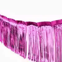 Гирлянда "Дождик" 3 метра с липким краем, цвет фиолетовый
