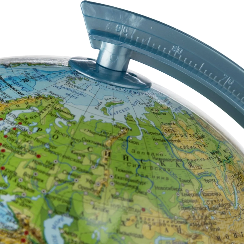 Глобус Физический Полит 25см с подсветк ОСН1234012