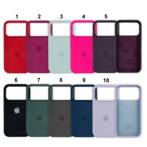 Чехол для iPhone 17 Pro Max Silicone Сase APL WS (с лого)
