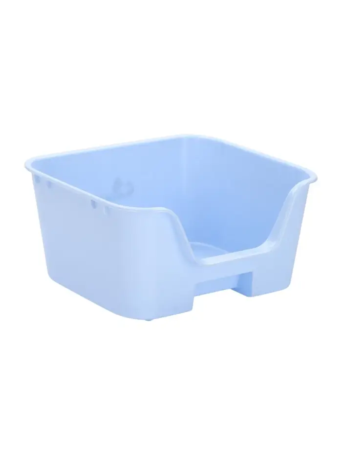 Туалет открытый &laquo;Пижон&raquo;, с боковым входом, 30&times;30&times;15 см, голубой