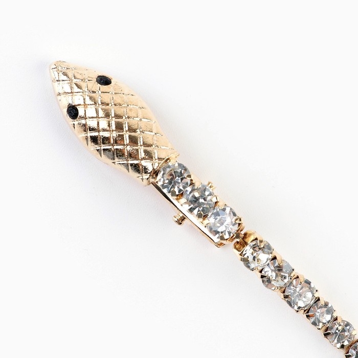 Заколка прядь со стразами новогодняя «You are s diamond», на Новый год, длина 50 см Заколка прядь со стразами новогодняя «You are s diamond», на Новый год, длина 50 см