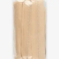 Молния &laquo;Трактор&raquo;, №5, разъёмная, замок автомат, 80 см, бежевая