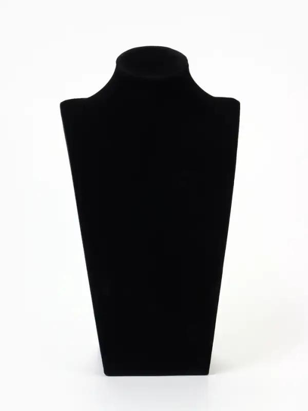 Бюст для украшений QF, 18&times;12&times;30 см, чёрный