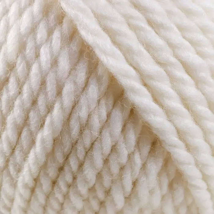 Пряжа для вязания спицами, крючком &laquo;Пехорский текстиль. Осенняя&raquo;, 25% шерсть, 75% ПАН, 150 м/200 г, (01 белый)