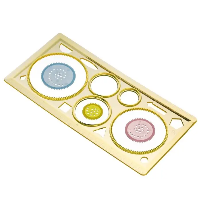 Спирограф - линейка, МИКС