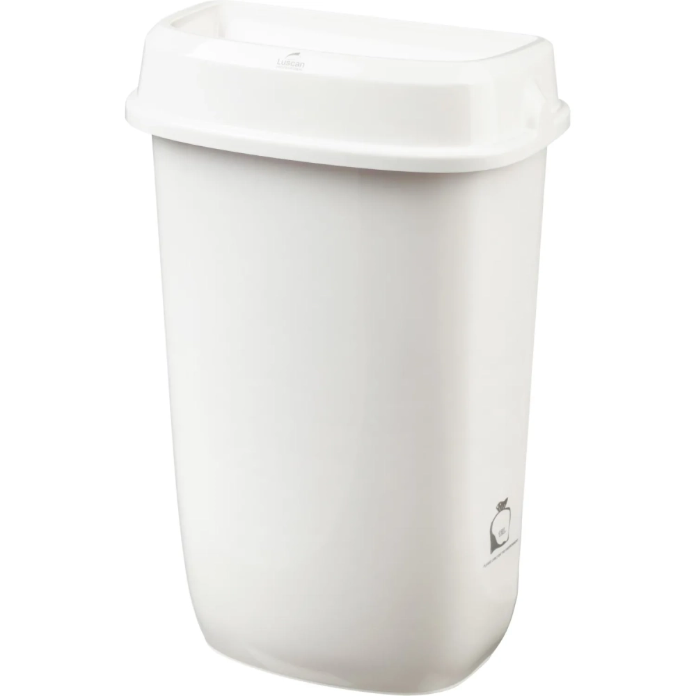 Контейнер для мусора (корзина) Luscan Prof Etalon 12л белый 151041
