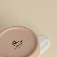 Кружка SL Home &laquo;Цветок&raquo;, 520 мл, 13.5&times;9.6&times;9.8 см, керамика, белая