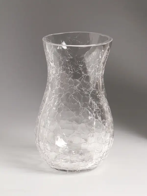 Ваза для цветов &laquo;Паутинка&raquo;, грация, 19.5&times;10.5 см, стекло, прозрачная