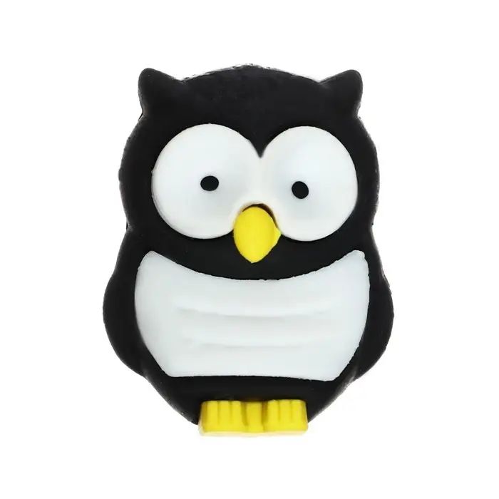 Ластик фигурный Ластик фигурный "Сова", в блистере, МИКС (штрихкод на штуке)