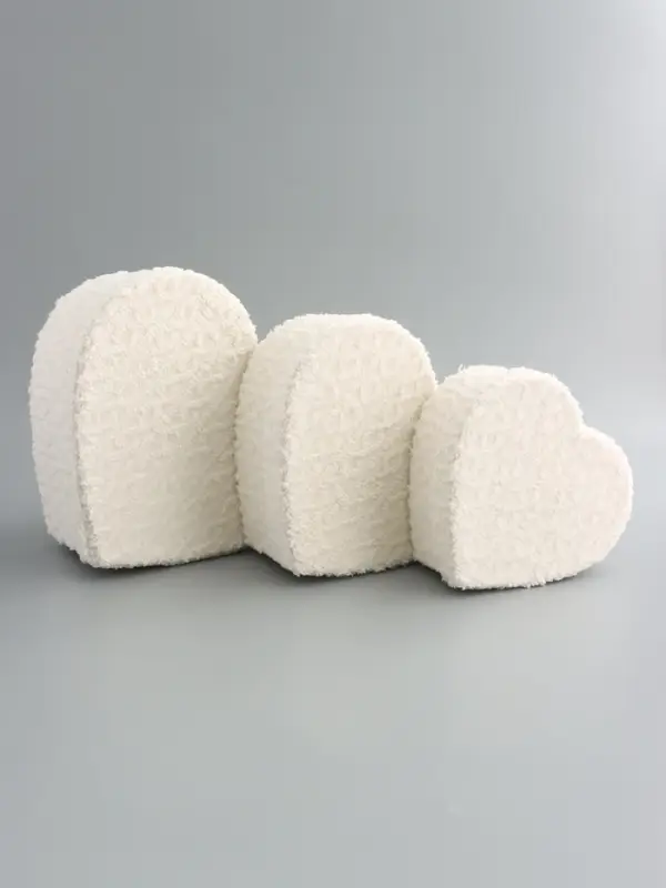 Набор коробок 3 в 1 сердца L：30x27,5x12 см M：25,5x23,5x10 см S:20,7x19,5x8 см