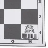 Шахматное поле Время игры, виниловое, 30&times;30 см