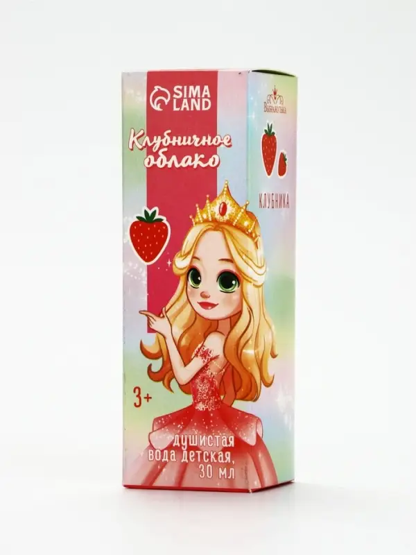 Душистая вода детская &laquo;Клубничное облако&raquo; с ароматом клубники, 30 мл