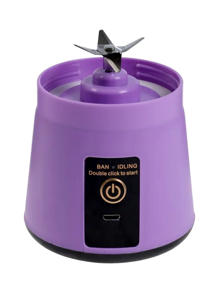 Блендер LBR-01, портативный, 24 Вт, 380 мл, USB, фиолетовый Блендер LBR-01, портативный, 24 Вт, 380 мл, USB, фиолетовый