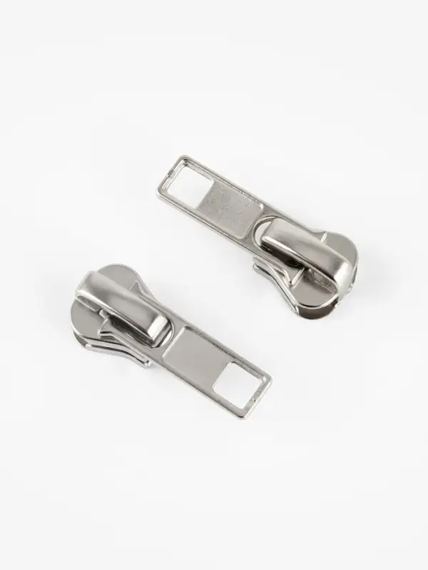 Бегунок автоматический &laquo;Классика&raquo; для молнии &laquo;Трактор&raquo;, №5, 10 шт., цвет никель