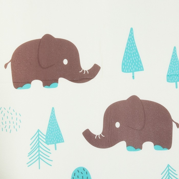 Игровой коврик для детей на фольгированной основе «Слоник», размер 180х150x0,5 см, Крошка Я Игровой коврик для детей на фольгированной основе «Слоник», размер 180х150x0,5 см, Крошка Я