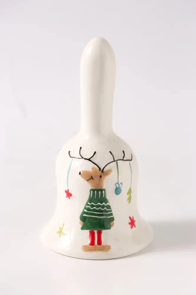 Колокольчик керамический, 13,9 см